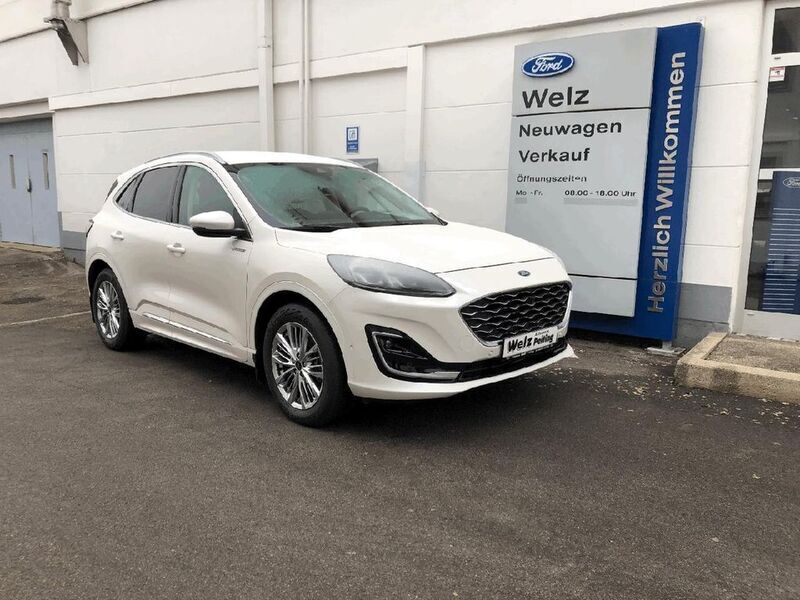 Weiß Gebraucht 2021 Ford Kuga Vignale SUV | 27.900 € (Teuer) - Bild 1/4