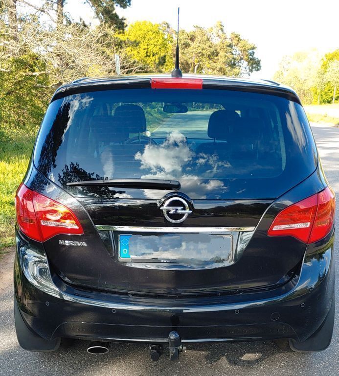 Gebraucht Opel Meriva Innovation 140 PS (102 kW) 2013 Schwarz Van / Kleinbus
