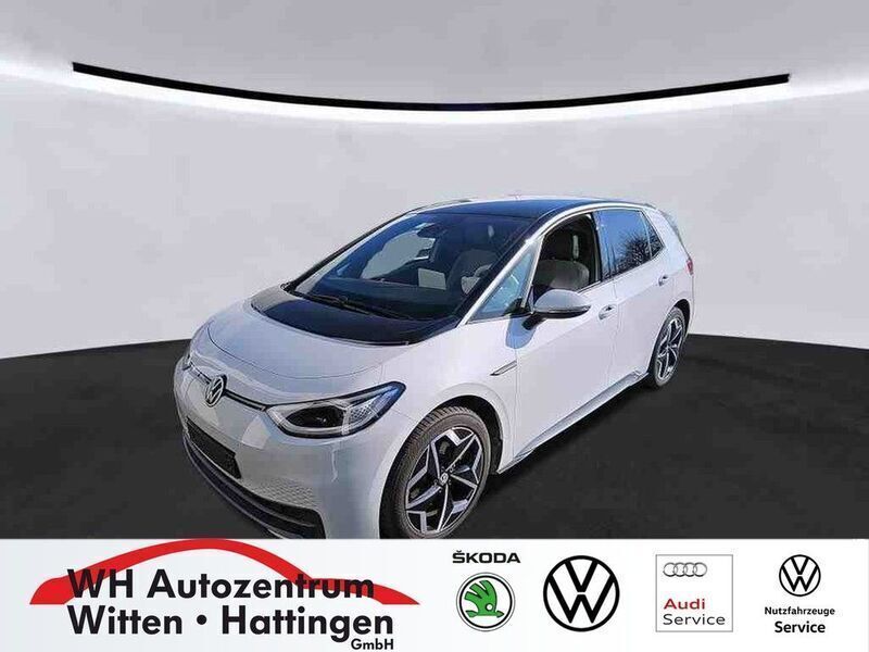 Gletscherweiß metallic Gebraucht 2021 VW ID.3 Pro Performance Kleinwagen | 22.404 € (Fairer Preis) - Bild 1/3