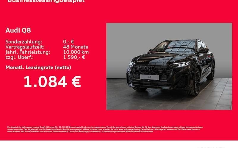 Neu Audi Q8 Ambiente 286 PS (210 kW) 2025 Schwarz SUV