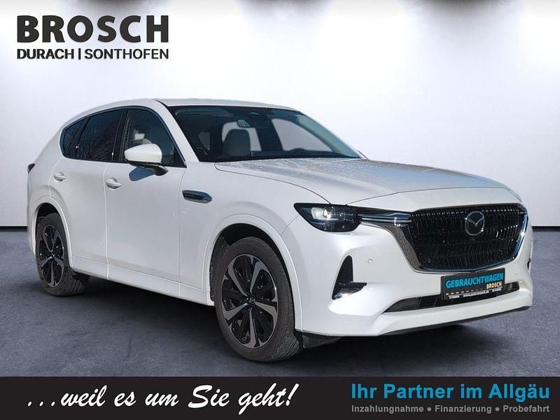 Gebraucht Mazda CX-60 Sky 254 PS (186 kW) 2023 Rhodium white SUV