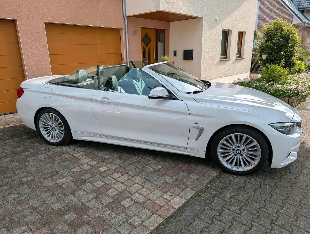 Gebraucht BMW 420 M Sport 190 PS (139 kW) 2017 Weiß Cabrio