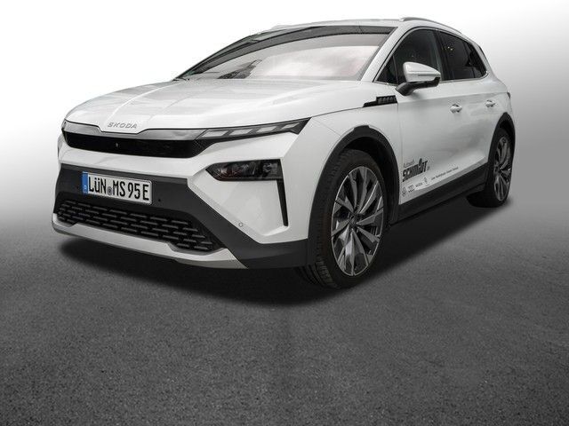 Moonweiss metallic Gebraucht 2025 Skoda Elroq First Edition SUV | 46.990 € (Fairer Preis) - Bild 1/4