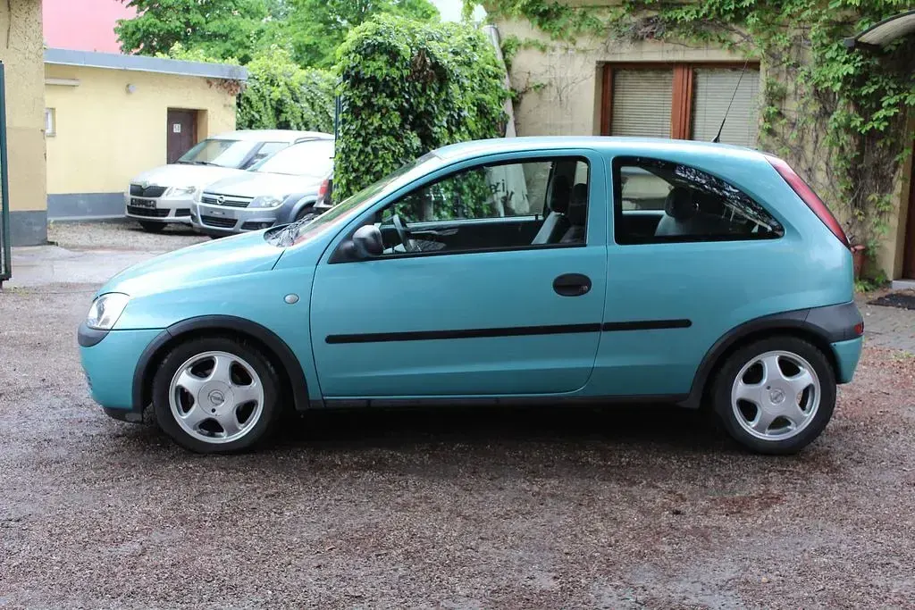 Gebraucht Opel Corsa Comfort 58 PS (42 kW) 2002 Grün Kleinwagen