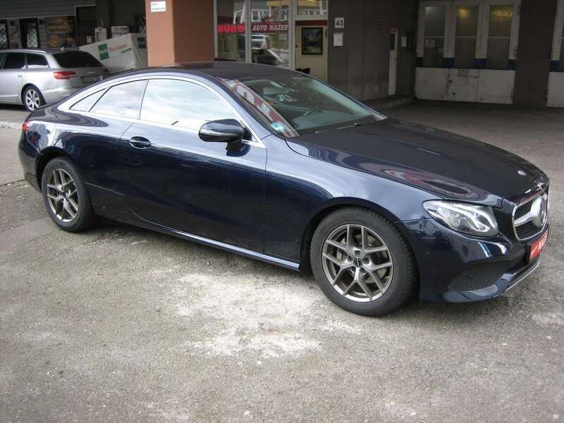 Cavansitblau metalliclack Gebraucht 2018 Mercedes E220 Avantgarde Coupé | 25.990 € (Guter Preis) - Bild 1/4