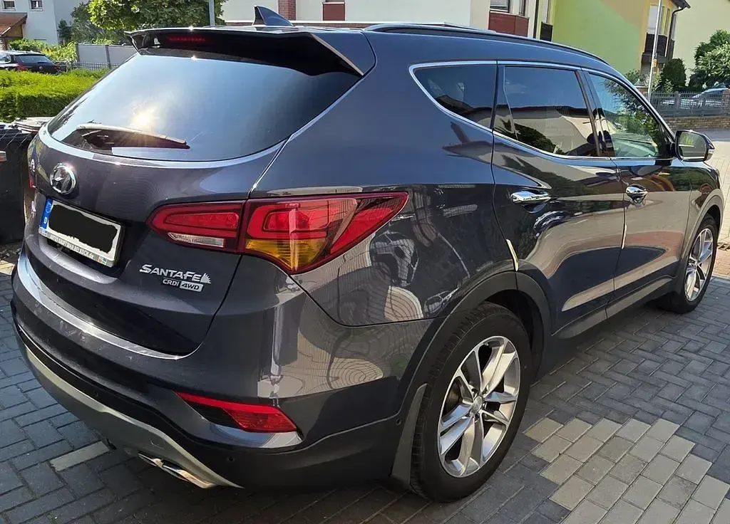 Gebraucht Hyundai Santa Fe Premium 200 PS (147 kW) 2016 Blau SUV