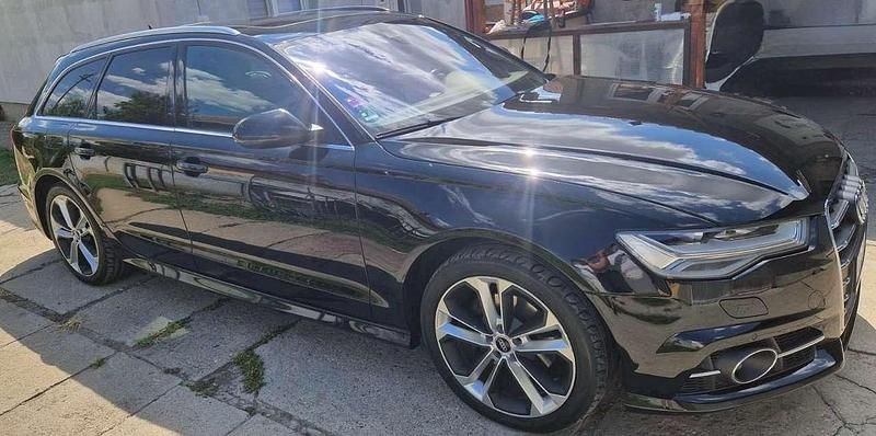 Schwarz Gebraucht 2017 Audi A6 S-Line Kombi | 22.999 € (Teuer) - Bild 1/4