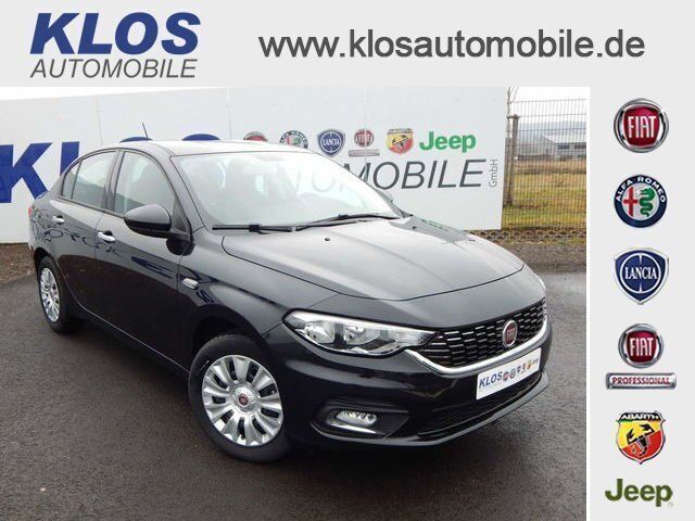 Schwarz metallic Gebraucht 2017 Fiat Tipo Easy Limousine | 14.990 € - Bild 1/4