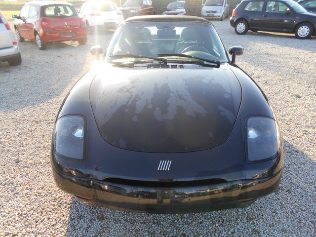 Gebraucht Fiat Barchetta 131 PS (96 kW) 2000 Schwarz metallic Cabrio
