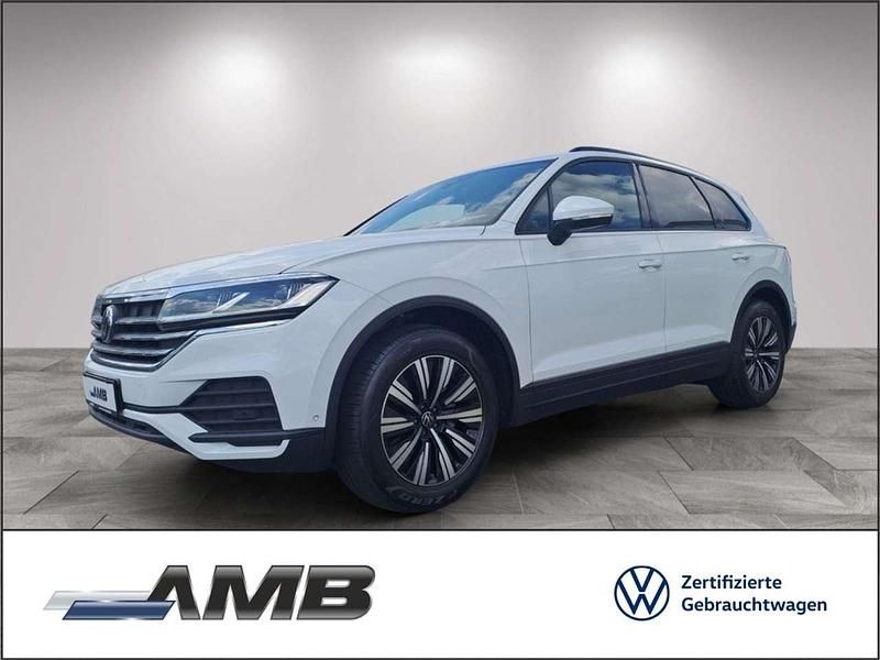 0q pure white Gebraucht 2024 VW Touareg Basis SUV | 58.980 € (Superpreis) - Bild 1/3