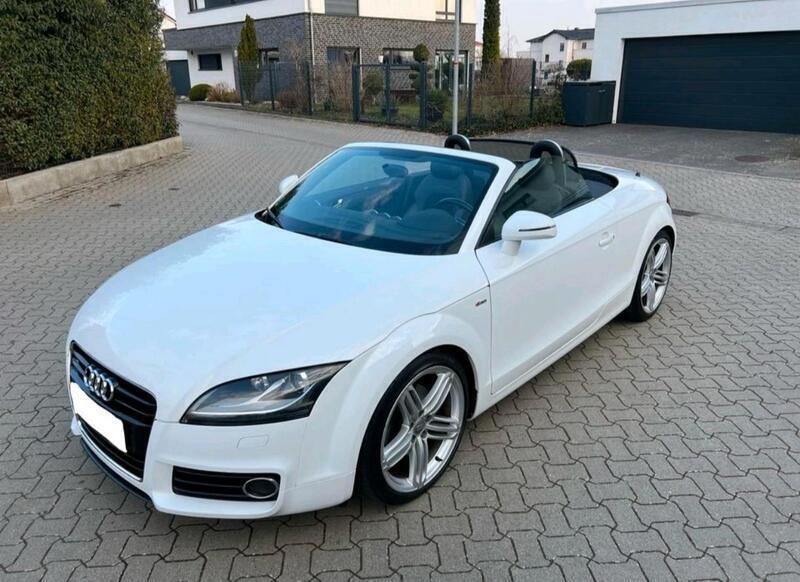 Weiß Gebraucht 2012 Audi TT Roadster S-Line Cabrio | 11.900 € (Fairer Preis) - Bild 1/4
