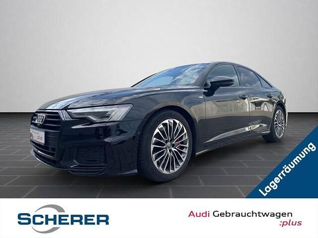 Brillantschwarz Gebraucht 2020 Audi A6 Sport Limousine | 29.980 € (Superpreis) - Bild 1/4
