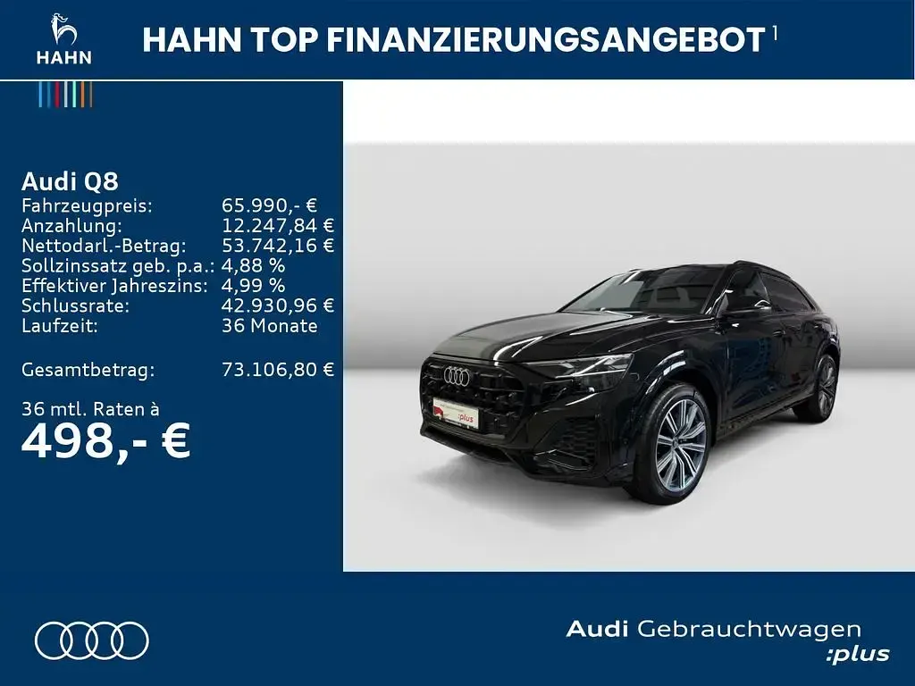 Usata Audi Q8 Ambiente 231 CV (169 kW) 2025 Nero SUV