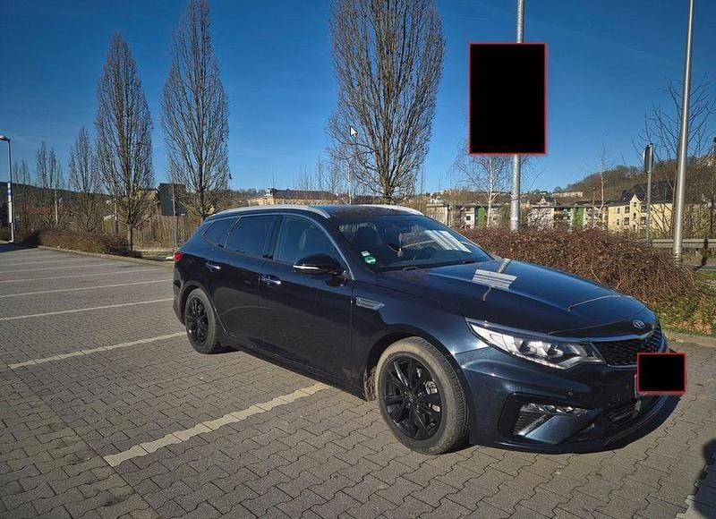 Gebraucht Kia Optima GT-Line 136 PS (100 kW) 2019 Blau Kombi
