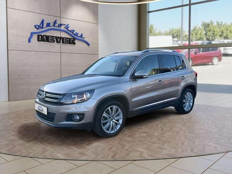 Beige Gebraucht 2014 VW Tiguan Life SUV | 10.410 € (Superpreis) - Bild 1/4