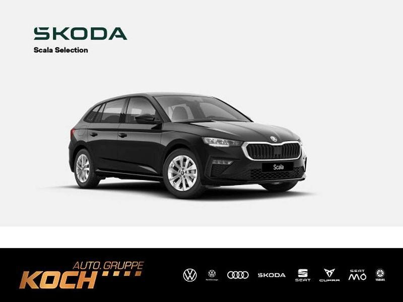 Neu Skoda Scala Selection 96 PS (70 kW) 2025 Schwarzmagic perleffekt Kleinwagen
