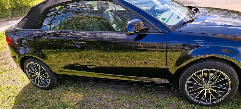 Gebraucht Audi A3 Cabriolet 160 PS (117 kW) 2008 Schwarz Cabrio