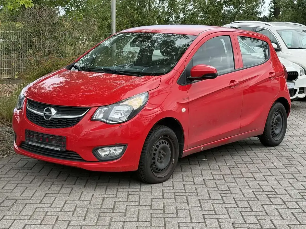 Gebraucht Opel Karl Edition 75 PS (55 kW) 2016 Mohn rot Kleinwagen