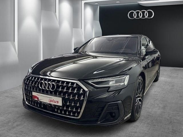 Mythosschwarz metallic Gebraucht 2023 Audi A8 Ambiente Limousine | 63.440 € (Guter Preis) - Bild 1/4