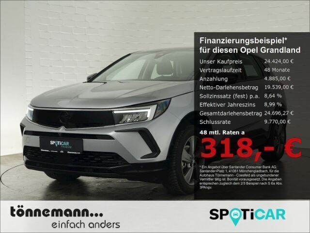 Silber Gebraucht 2024 Opel Grandland X SUV | 24.424 € (Superpreis) - Bild 1/4