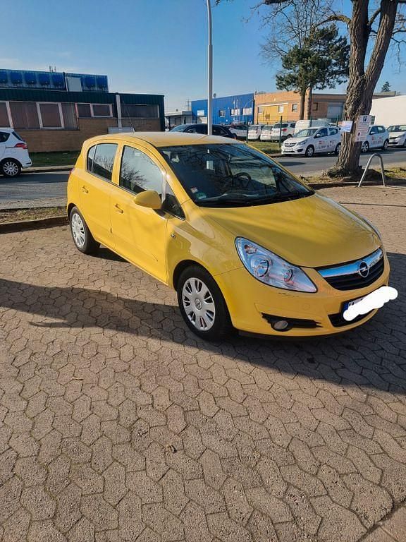 Gebraucht Opel Corsa 80 PS (58 kW) 2007 Gelb Kleinwagen