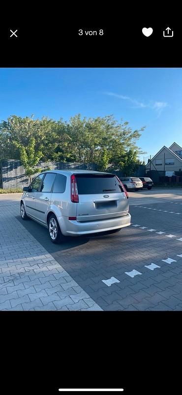 Gebraucht Ford C-MAX 136 PS (100 kW) 2008 Silber Van / Kleinbus