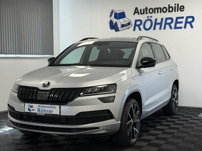 Gebraucht Skoda Karoq SportLine 150 PS (110 kW) 2021 Silber SUV