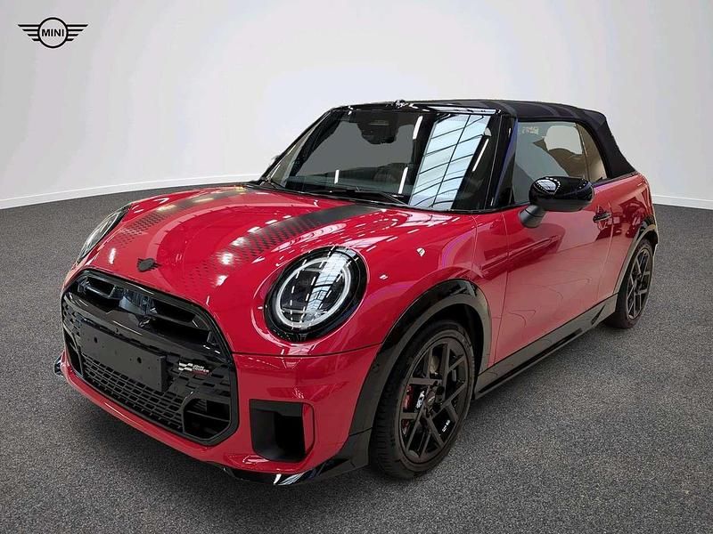 Rot Gebraucht 2024 Mini John Cooper Works Cabriolet Cabrio | 46.247 € (Teuer) - Bild 1/4