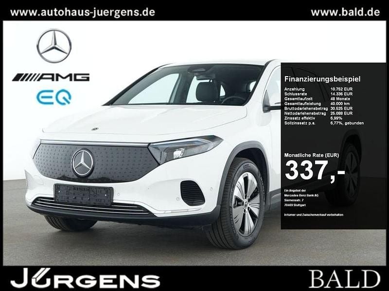 Weiss polarweiß Gebraucht 2024 Mercedes EQA250+ Progressive SUV | 35.840 € (Guter Preis) - Bild 1/4