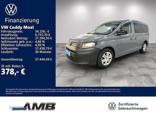 Gebraucht VW Caddy Maxi Basis 122 PS (89 kW) 2025 Grau Van / Kleinbus