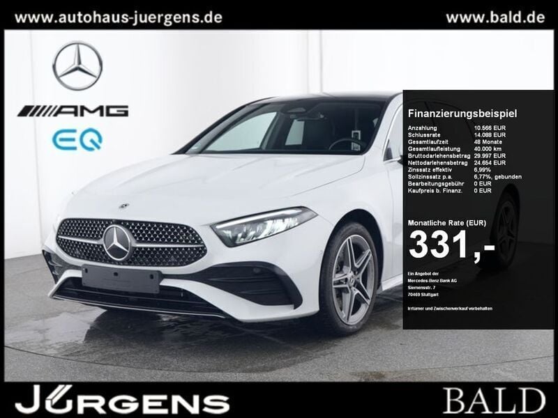 Digitalweiss Gebraucht 2024 Mercedes A250 Advanced Limousine | 35.680 € (Teuer) - Bild 1/4