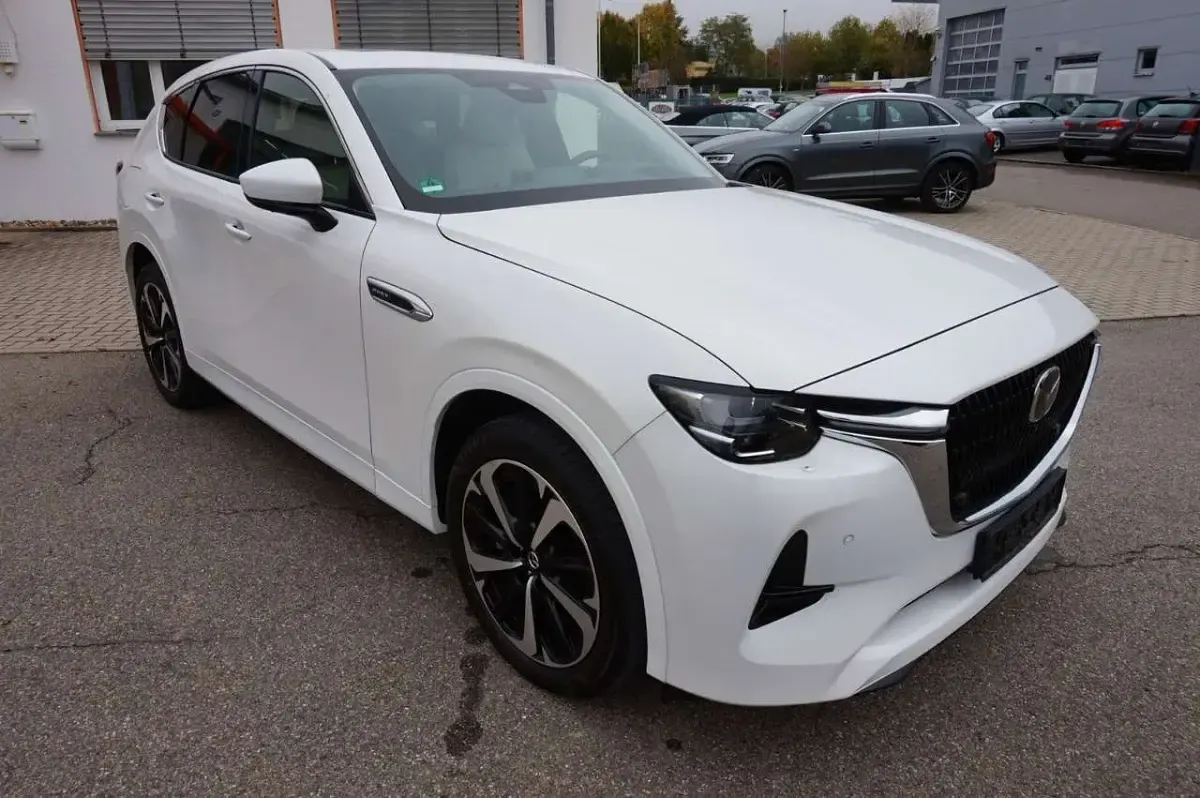 Gebraucht Mazda CX-60 Takumi-Line 355 PS (261 kW) 2022 Weiß SUV