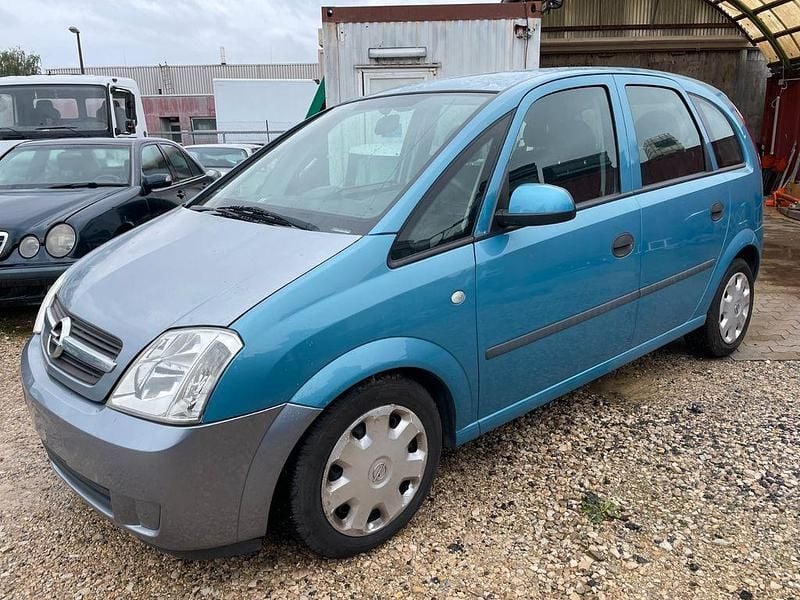 Blau Gebraucht 2004 Opel Meriva Enjoy Van / Kleinbus | 900 € (Superpreis) - Bild 1/4