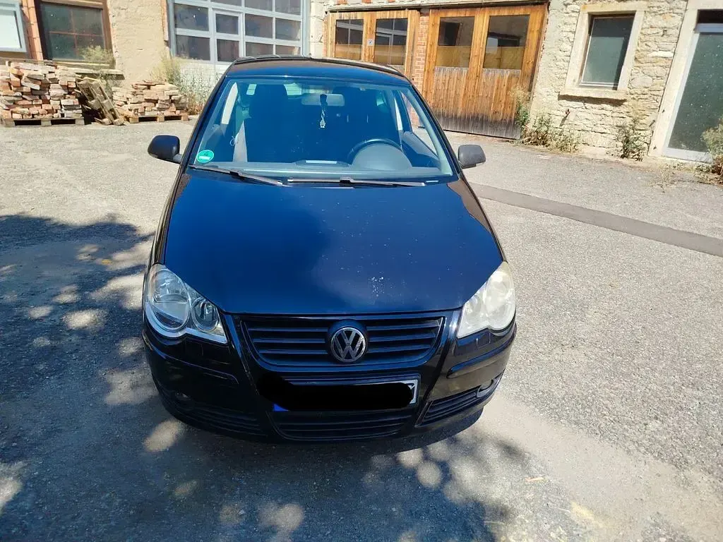 Gebraucht VW Polo United 80 PS (58 kW) 2008 Schwarz Kleinwagen