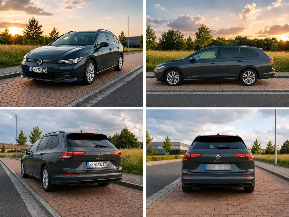 Gebraucht VW Golf VIII Life 116 PS (85 kW) 2024 Grau Kombi