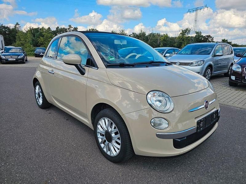 Beige Gebraucht 2015 Fiat 500C Lounge Cabrio | 4.990 € (Fairer Preis) - Bild 1/4