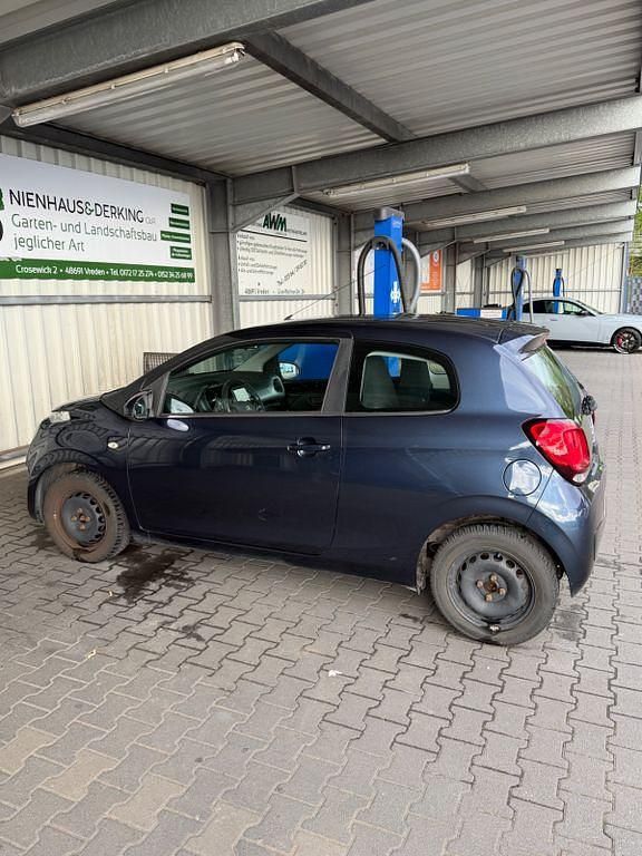 Gebraucht Citroën C1 Feel 82 PS (60 kW) 2014 Blau Kleinwagen