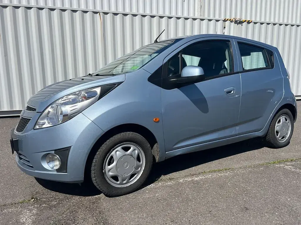 Gebraucht Chevrolet Spark LS 68 PS (50 kW) 2010 Blau Kleinwagen