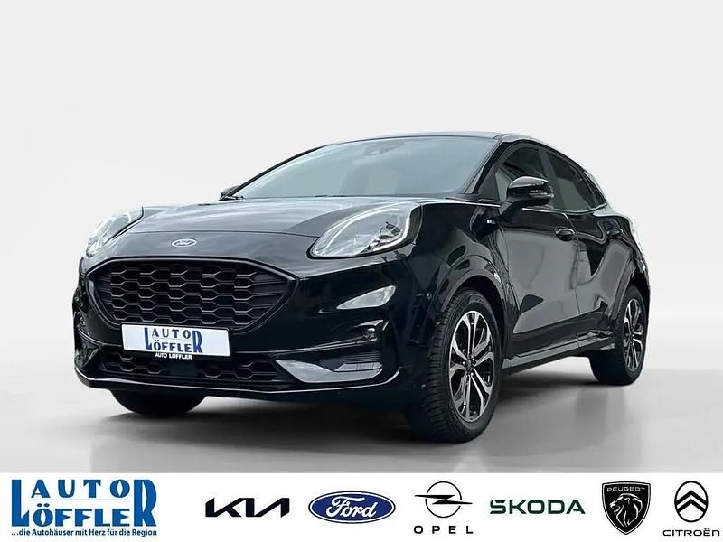 Obsidianschwarz Gebraucht 2023 Ford Puma ST-Line SUV | 15.490 € (Guter Preis) - Bild 1/4