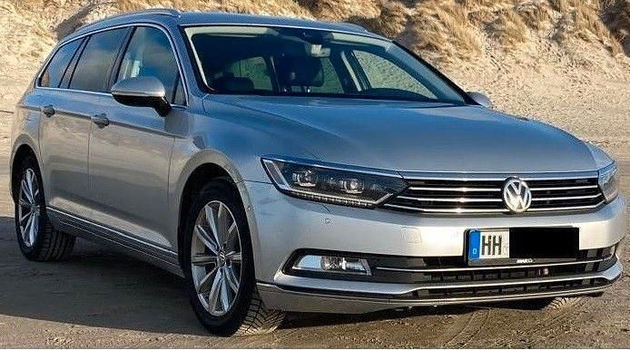 Silber Gebraucht 2015 VW Passat Highline Kombi | 9.500 € (Guter Preis) - Bild 1/4