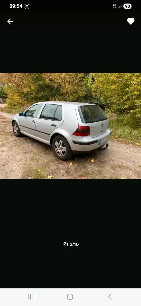 Gebraucht VW Golf IV 75 PS (55 kW) 2005 Silber Kleinwagen