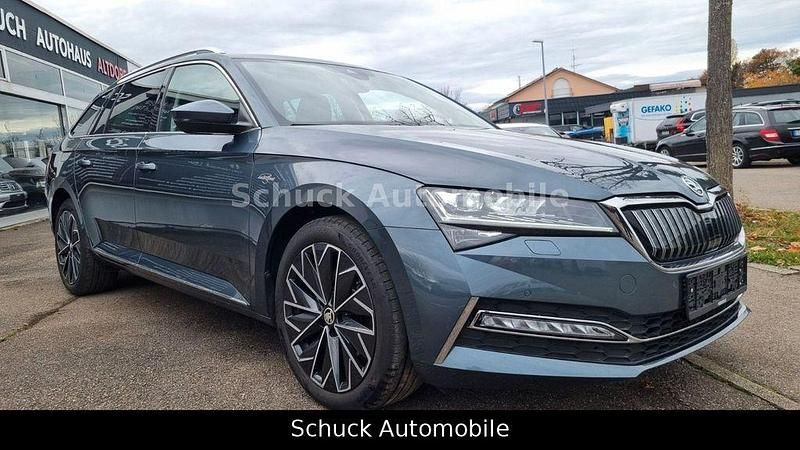 Seda quartz/quartz grey Gebraucht 2020 Skoda Superb LAURIN & KLEMENT Kombi | 22.999 € (Teuer) - Bild 1/4