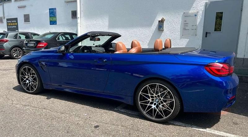 Blau Gebraucht 2019 BMW M4 Cabriolet Competition Edition Cabrio | 51.949 € (Guter Preis) - Bild 1/4