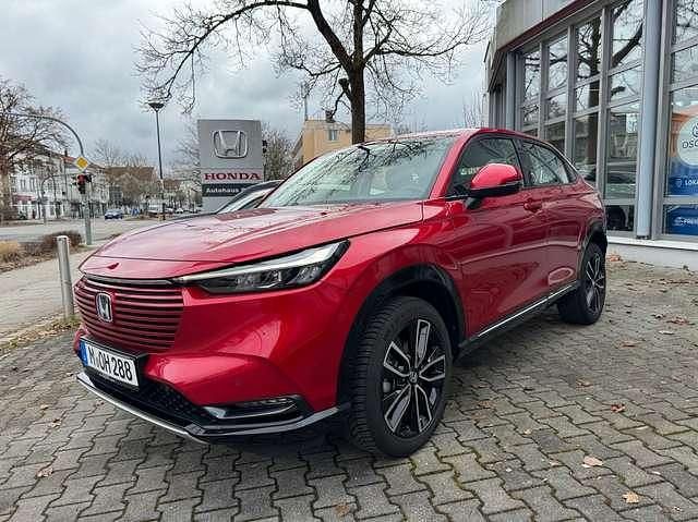 Gebraucht Honda HR-V Advance 131 PS (96 kW) 2024 Premium crystal red metallic SUV