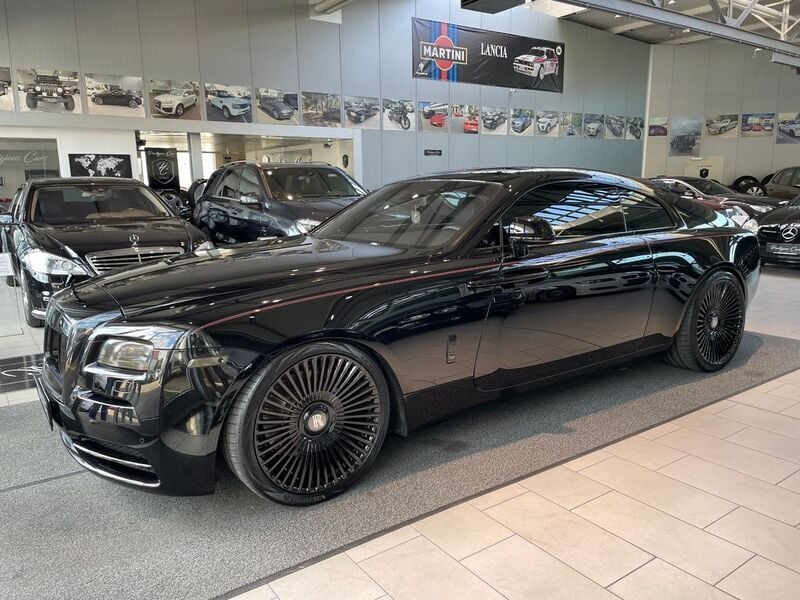 Usata Rolls Royce Wraith 632 CV (464 kW) 2015 Nero Coupé