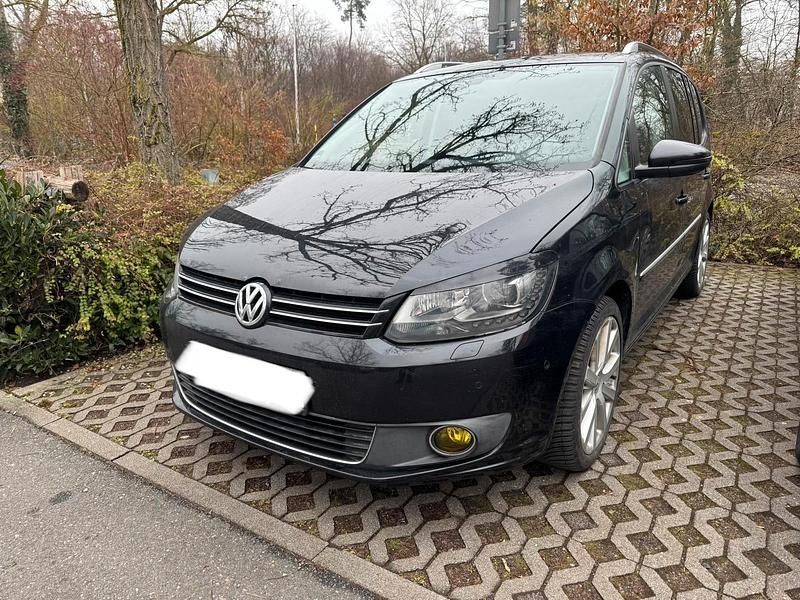 Gebraucht VW Touran 170 PS (125 kW) 2011 Schwarz Van / Kleinbus
