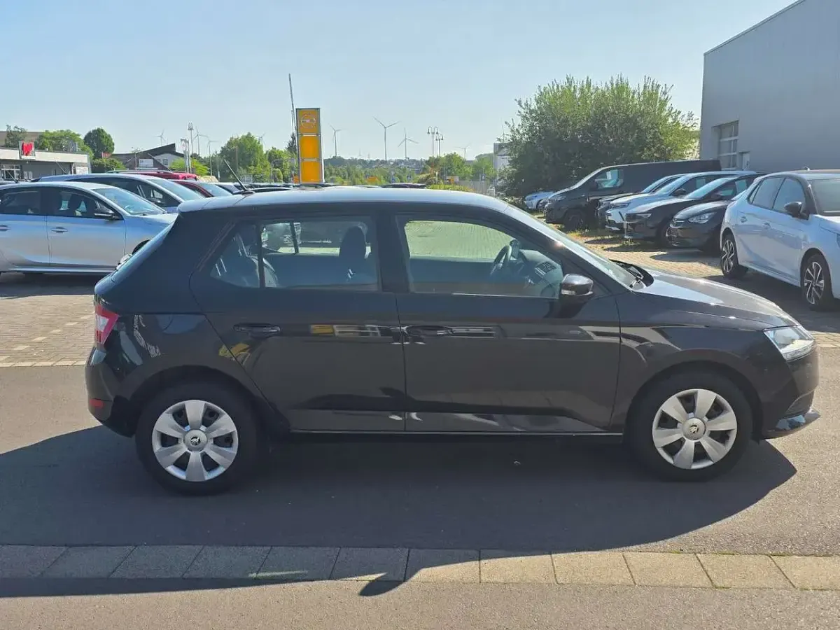 Gebraucht Skoda Fabia Active 60 PS (44 kW) 2019 Schwarzmagic perleffekt Kleinwagen
