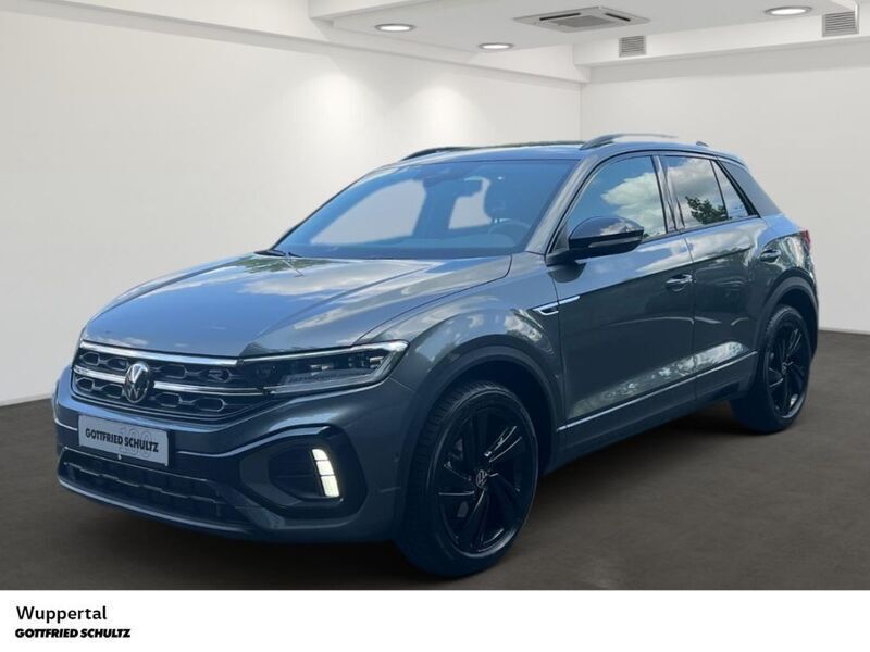 Indiumgrau metallic Gebraucht 2024 VW T-Roc R-line SUV | 31.950 € (Fairer Preis) - Bild 1/4