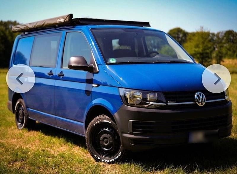 Second-hand VW T6 150 CP (110 kW) 2018 Albastru Van