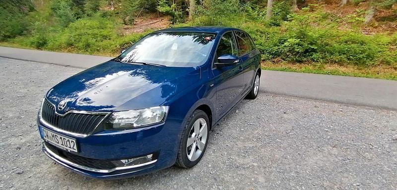 Gebraucht Skoda Rapid Style 95 PS (69 kW) 2018 Schwarz Kleinwagen